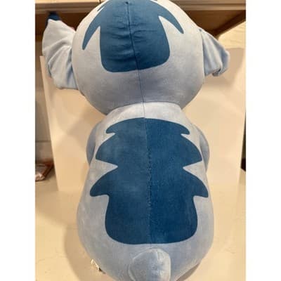 Disney Stitch Holding Scrump Plush Stuffed Animal Blue Lilo & Stitch Just Play - Thumbnail 3