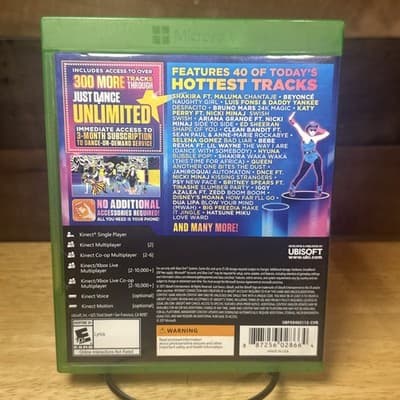 Just Dance 2018 (Microsoft Xbox One, 2017) - Thumbnail 2