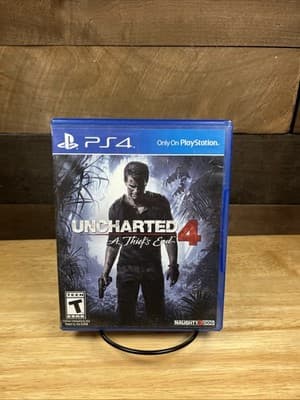 Uncharted 4 A Thief's End (2016) – PlayStation 4 – Sony – Naughty Dog