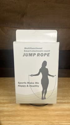 Digital Counting Jump Rope Smart Adjustable Fitness Gym Workout