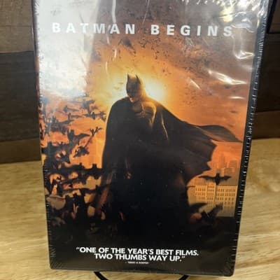 Batman Begins (2005) – DVD – Christian Bale – New Sealed