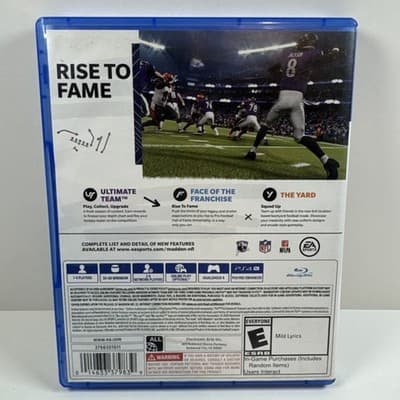 Madden NFL 21 (2020) – PlayStation 4 – Sony – EA Sports – No Manual - Thumbnail 2