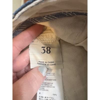 Tommy Bahama Plaid Golf Shorts Blue Green White Cotton Flat Front Mens Size 38 - Thumbnail 5