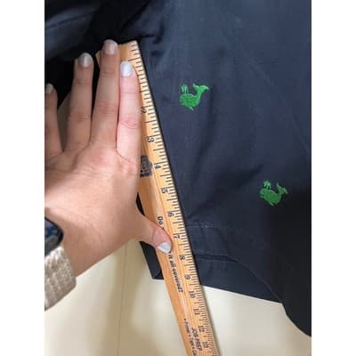 Brooks Brothers 346 Navy Shorts Green Whale Critter Preppy Mens Size 38 - Thumbnail 5