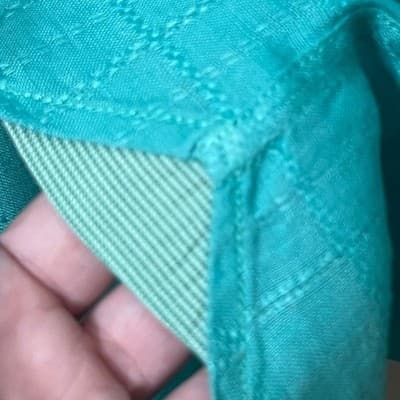 Tommy Bahama 100% Linen Long Sleeve Button Down Turquoise Teal Vacation Mens 3XL - Thumbnail 4