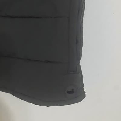 Southern Marsh Mens Puffer Vest Charcoal Grey Black Colorblock Full Zip Large - Thumbnail 5