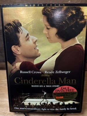 Cinderella Man (2005) DVD Universal Russell Crowe