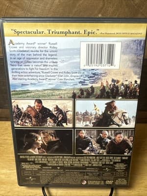 Robin Hood (2010) DVD Universal Russell Crowe - Thumbnail 2
