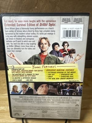 Drillbit Taylor Unrated Extended Edition (2008) DVD Paramount Owen Wilson - Thumbnail 2