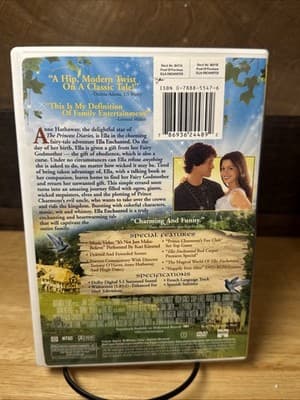 Ella Enchanted (2004) DVD Miramax Anne Hathaway - Thumbnail 2