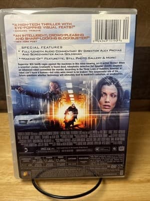 I, Robot (2004) DVD 20th Century Fox Will Smith - Thumbnail 4