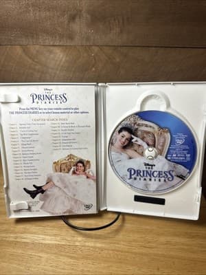 The Princess Diaries (2001) DVD Disney Anne Hathaway - Thumbnail 3