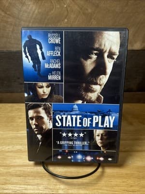 State of Play (2009) DVD Universal Russell Crowe