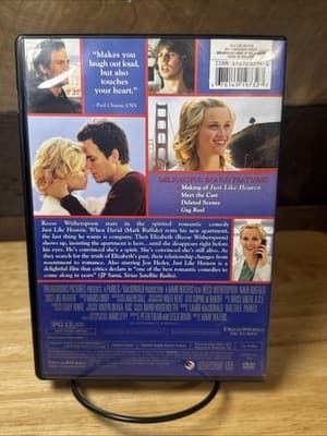 Just Like Heaven (2005) DVD DreamWorks Reese Witherspoon - Thumbnail 2
