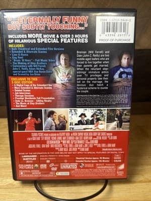 Step Brothers Unrated 2-Disc (2008) DVD Columbia Will Ferrell - Thumbnail 2