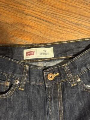 Levi’s 514 Boys / Youth Straight Leg Jeans Youth Size 16 Regular (28x28) - Thumbnail 2