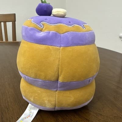 Squishmallow - 8" Paden The Blueberry Pancakes - Soft Plush - Thumbnail 2