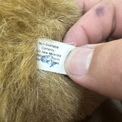 Vintage Hallmark Ginger Bear 16” Plush Teddy 1987 Korea Soft Toy Collectible - Thumbnail 5