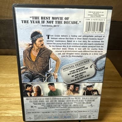 Born on the Fourth of July (DVD, 1989) - Thumbnail 2