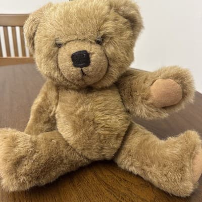 Vintage Hallmark Ginger Bear 16” Plush Teddy 1987 Korea Soft Toy Collectible - Thumbnail 2