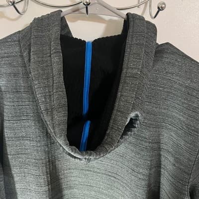 Dallas Cowboys NFL Men's Hoodie in Grey Blue with Star Sweatshirt Medium - Thumbnail 4