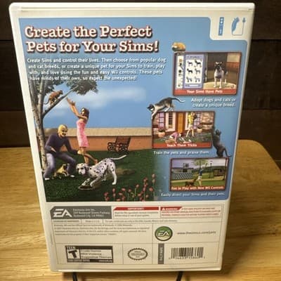 The Sims 2 Pets (2007) – Wii – Nintendo – Maxis - Thumbnail 2