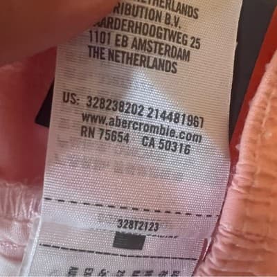 NWT Hollister Epic Flex Jogger Shorts Blossom Pink 7" Inseam Men's Size XL - Thumbnail 9