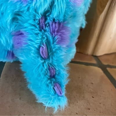 Authentic Disney Parks Monsters Inc. Sulley Fluffy Plush Stuffed Animal 12 inch - Thumbnail 8