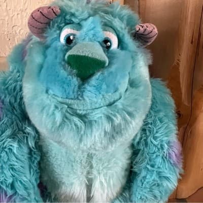 Authentic Disney Parks Monsters Inc. Sulley Fluffy Plush Stuffed Animal 12 inch - Thumbnail 7