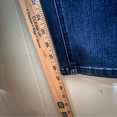 Chico's So Slimming Dark Wash Pull On Denim Jeans Women's Size 2.5 (14/16) - Thumbnail 10
