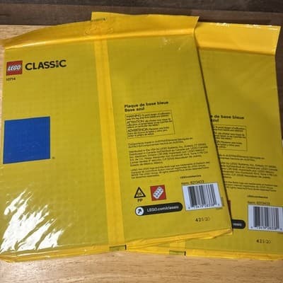 LEGO CLASSIC: Blue Baseplate (10714) -2 Pack - Thumbnail 2