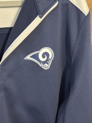 Los Angelas Rams Pull Over Jacket NFL Team Apparel - Thumbnail 2