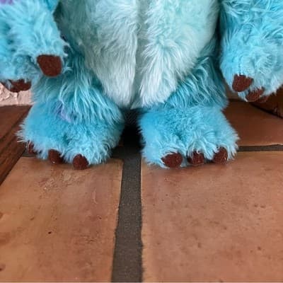 Authentic Disney Parks Monsters Inc. Sulley Fluffy Plush Stuffed Animal 12 inch - Thumbnail 10
