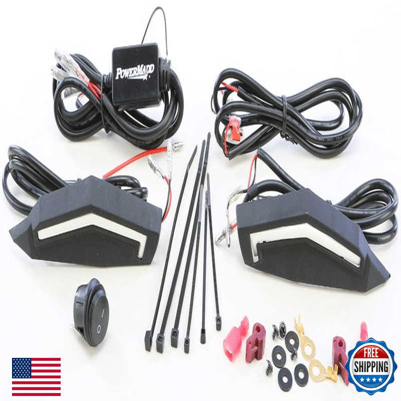 Powermadd 34490 Black Led Light Kit For Sentinel Handguard