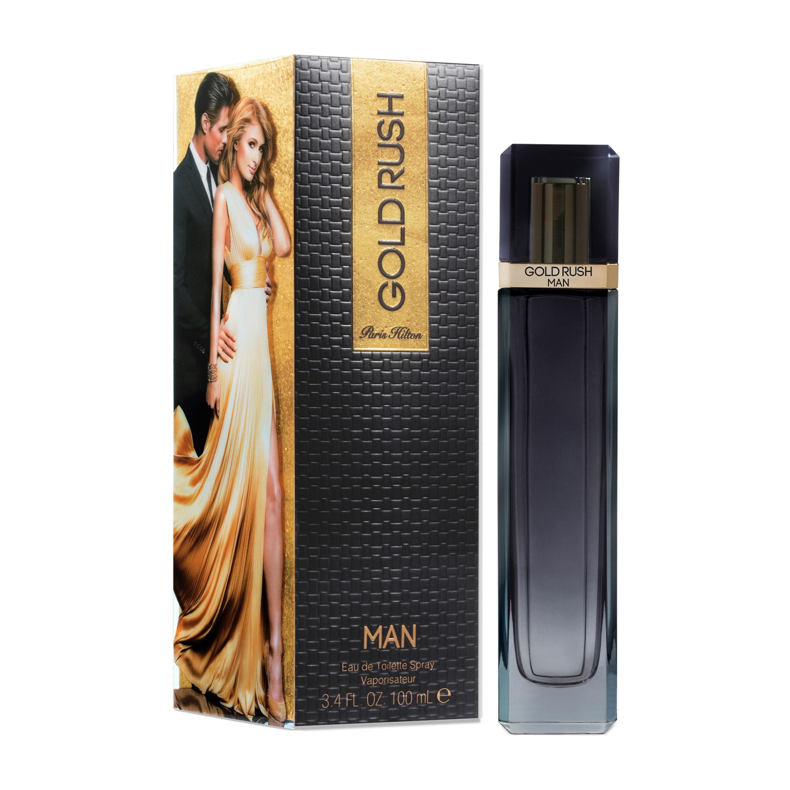 Gold Rush Man For Men 3.4 Fl Oz Edt Spray By Paris Hilton Black 137766077 - Thumbnail 3