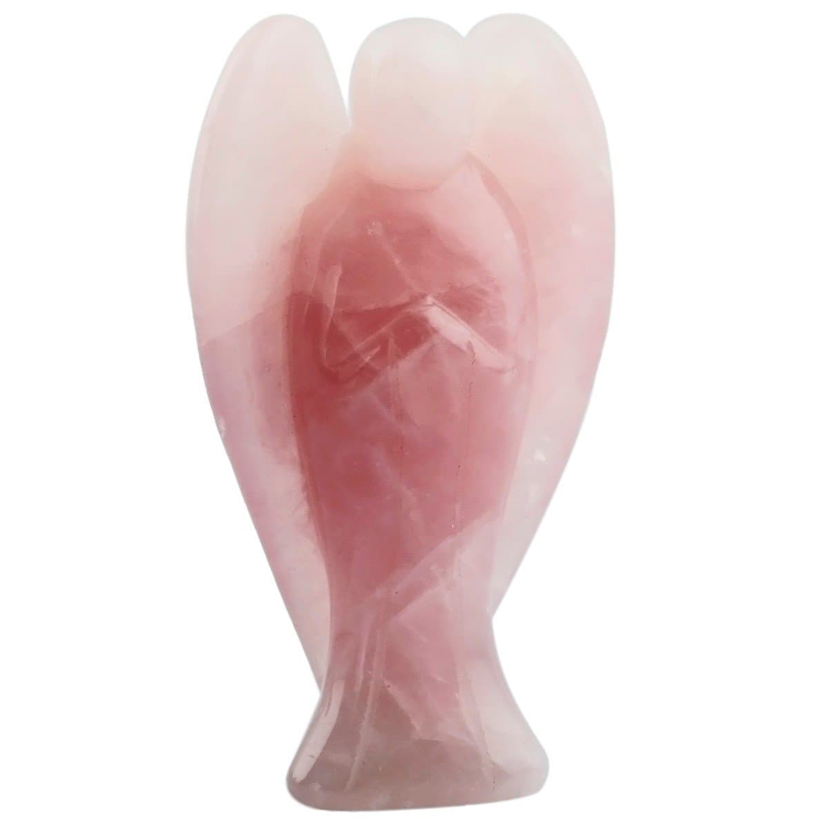 Rockcloud Healing Crystal Gemstone Carved Pocket Crystal Guardian Angel - Thumbnail 4