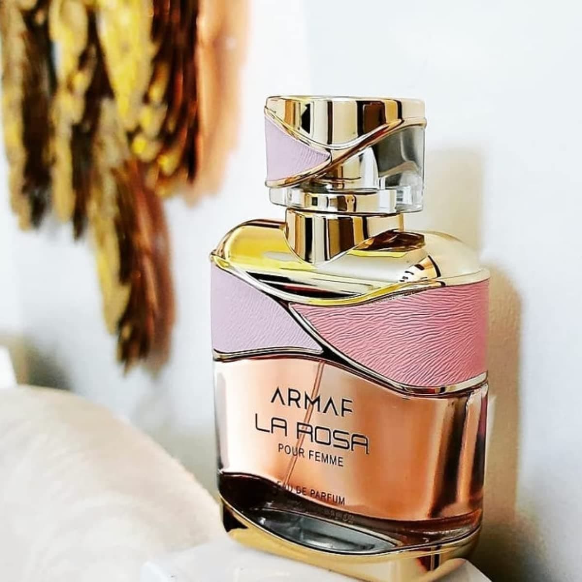 Armaf La Rosa Pour Femme Eau De Parfum 100Ml For Her Floral Fragrance Perfume - Thumbnail 4