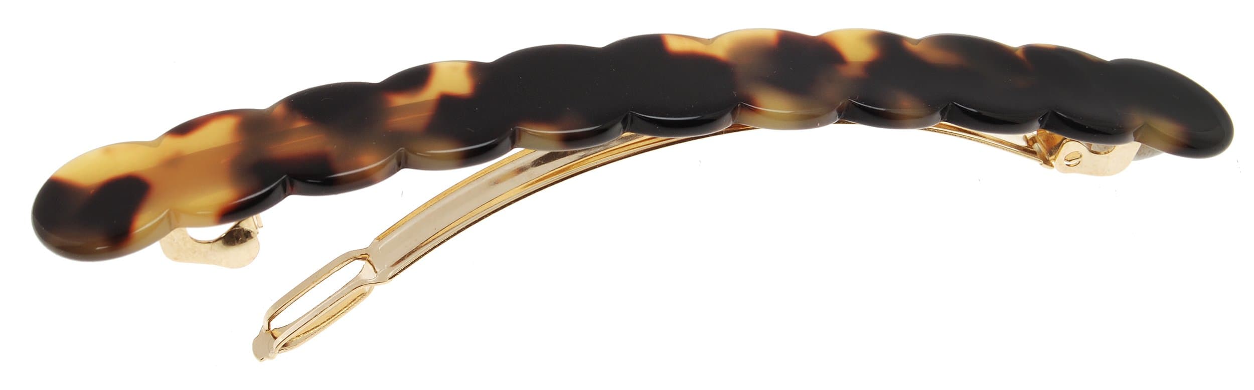 France Luxe Scalloped Long And Skinny Barrette - Tokyo - Thumbnail 3