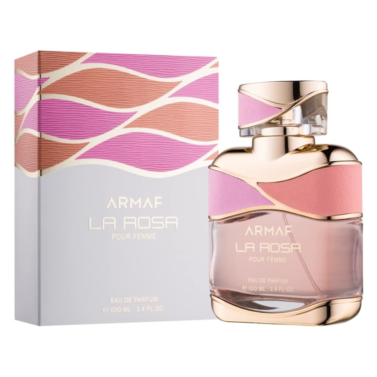 Armaf La Rosa Pour Femme Eau De Parfum 100Ml For Her Floral Fragrance Perfume - Thumbnail 2