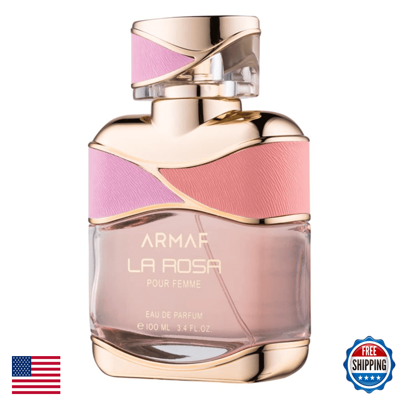 Armaf La Rosa Pour Femme Eau De Parfum 100Ml For Her Floral Fragrance Perfume