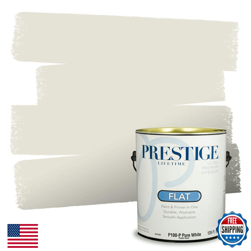 Prestige Paints Interior Paint And Premiumr In One 1-Gallon Flat Comparable Matc