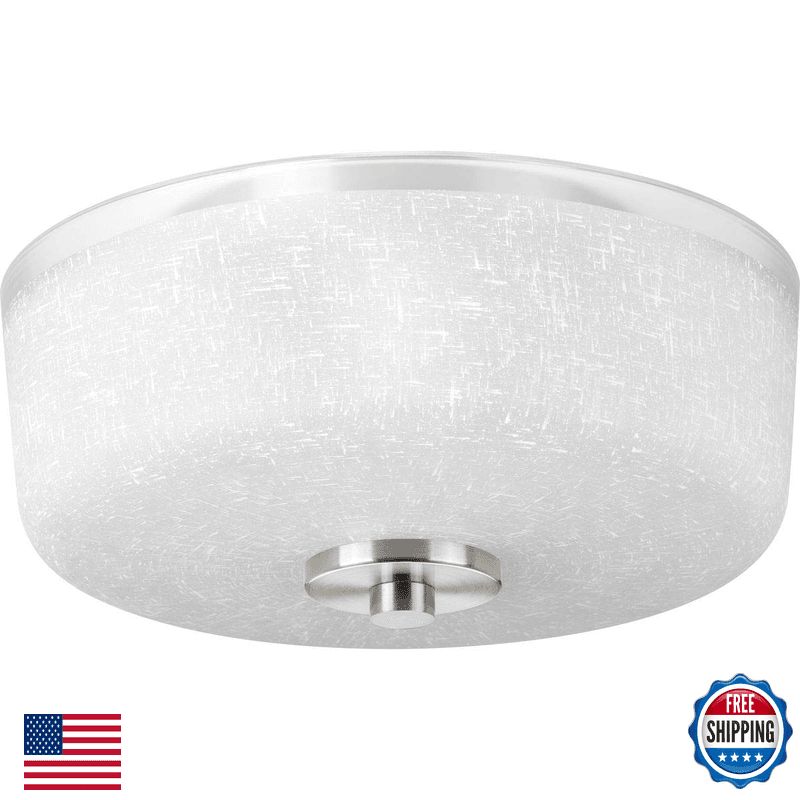Progress Lighting Alexa Collection Two-Light 12-1/4 Flush Mount