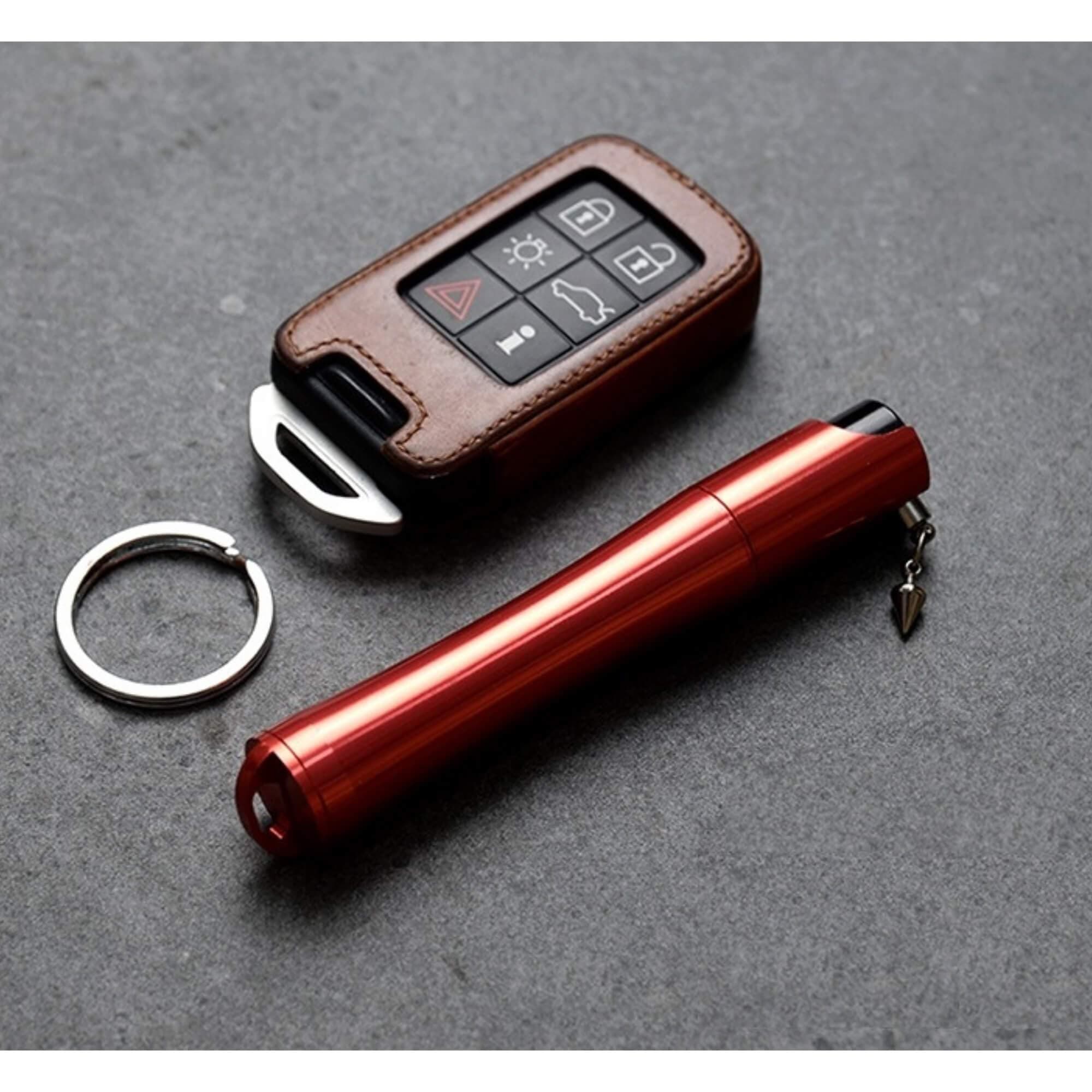 Iworldsafetech Zenith Pepper Spray Keychain Compact Size For Women Finger Grip - Thumbnail 7