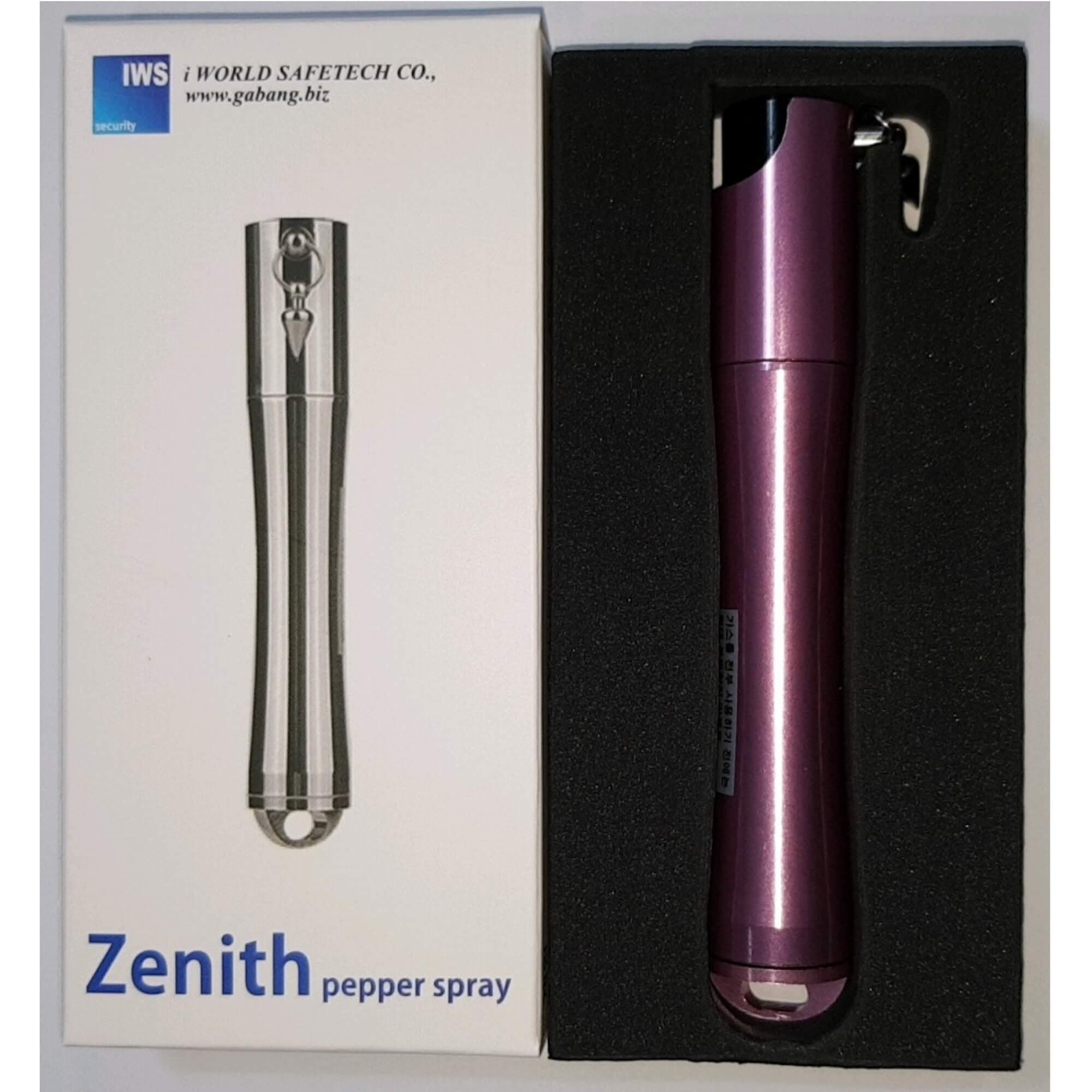 Iworldsafetech Zenith Pepper Spray Keychain Compact Size For Women Finger Grip - Thumbnail 6