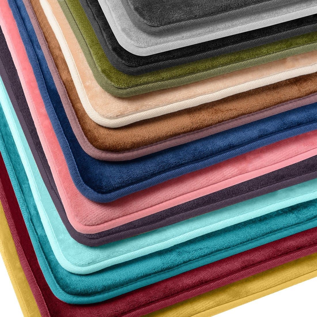 Clara Clark Bathroom Rugs Ultra Soft Plush Bath Mat For Bathroom Non-Slip - Thumbnail 8