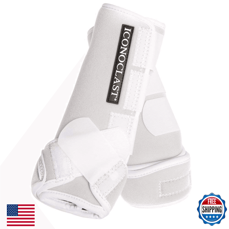 Iconoclast Orthopedic Sport Front Boot White