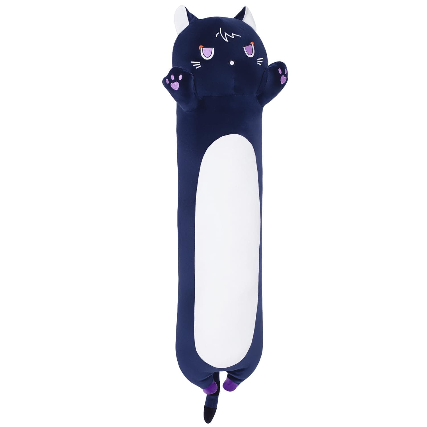 Sausudols Long Cat Body Pillow For Kids Cute Cat Stuffed Animals Gifts For - Thumbnail 2