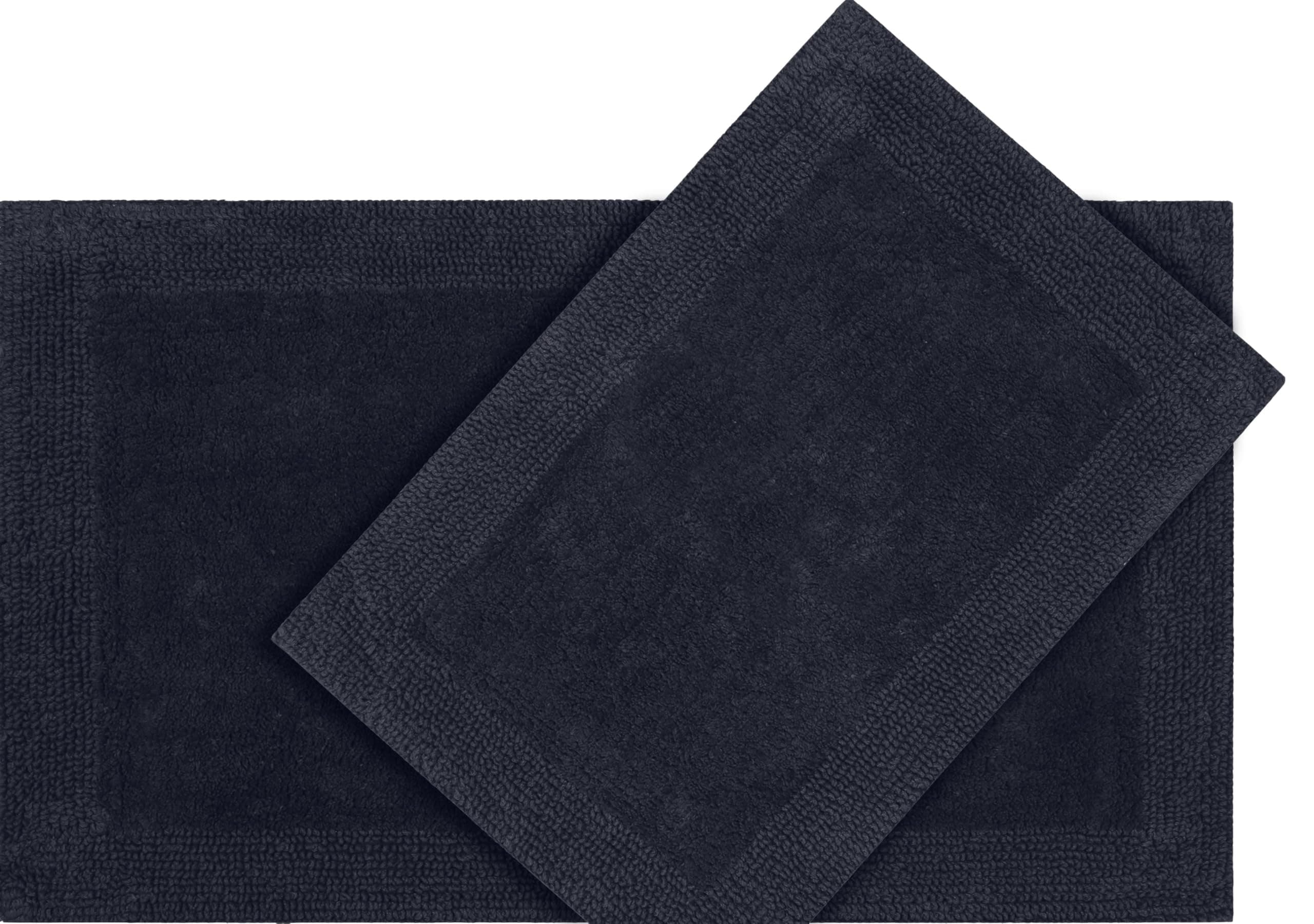 Bedding Craft 100 Cotton Bath Mat - Soft Hotel-Style Rectangular Bathroom Floor - Thumbnail 8