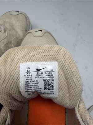 Nike Air Max AP Light Orewood Brown Gym Running Sneakers CU4826-105 Men Size 12 - Thumbnail 7