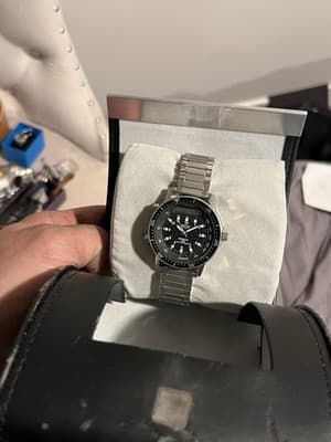 Seiko Sports 100 Men's Black Watch - 7A28-7049 - Thumbnail 2